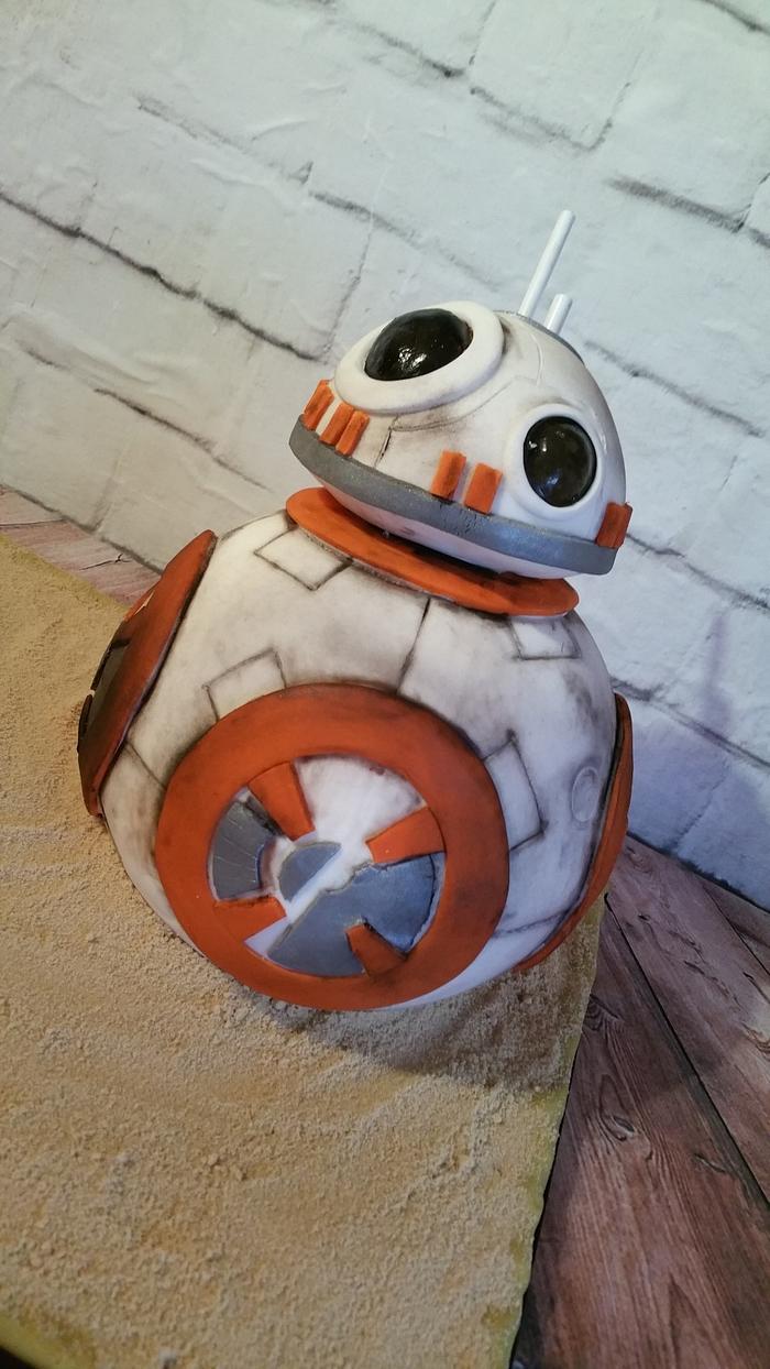 BB-8 Droid Cake
