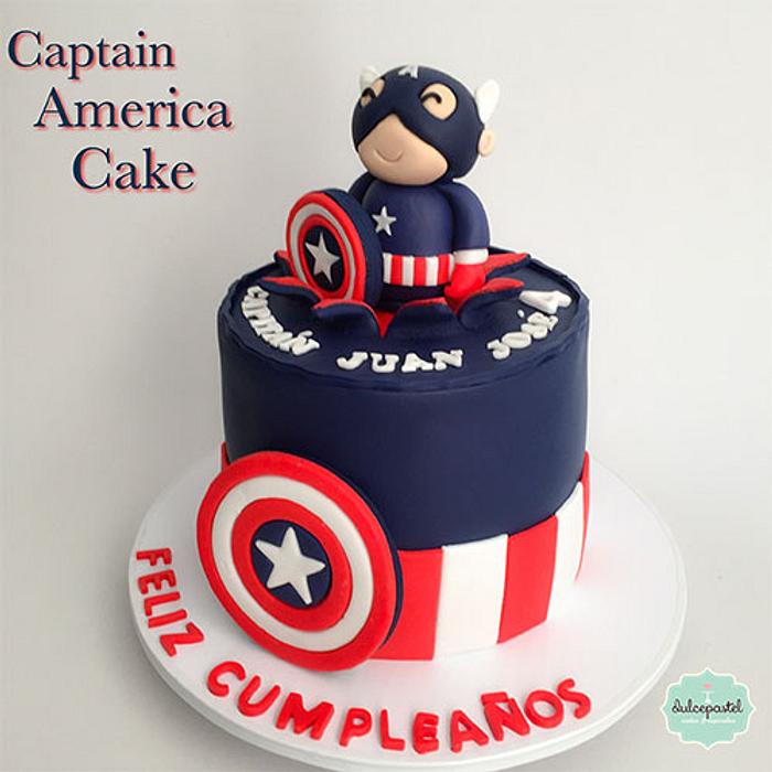 Torta Capitán América