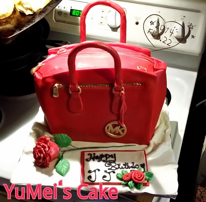 MK purse Cake