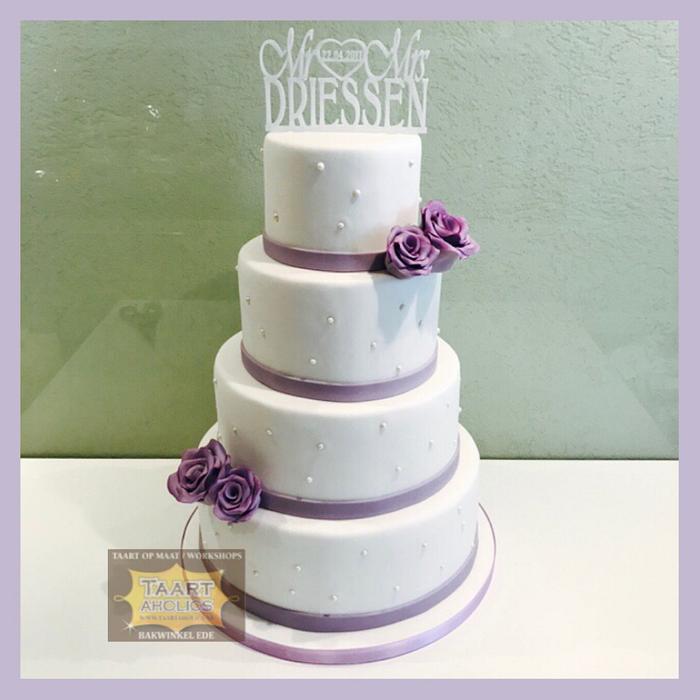 Weddingcake lilac