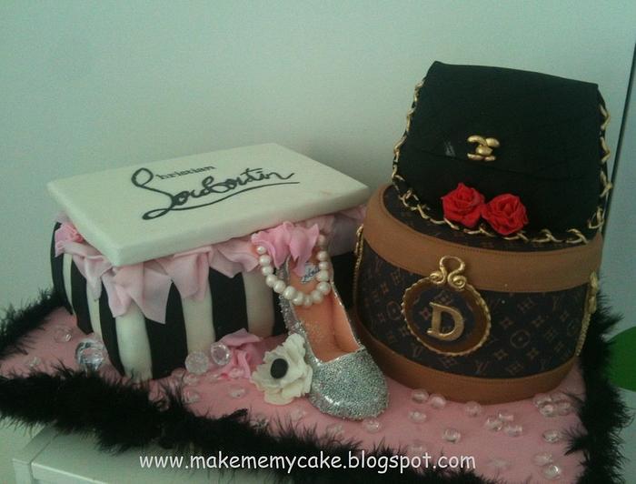 Fashionista cake!!