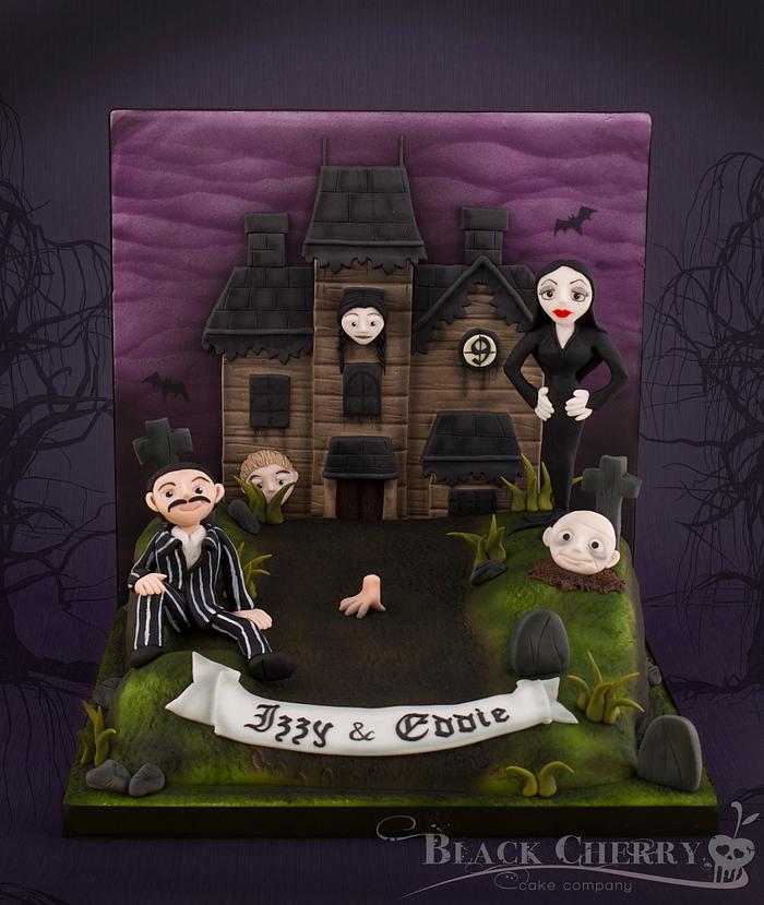 The Addams Family Cake