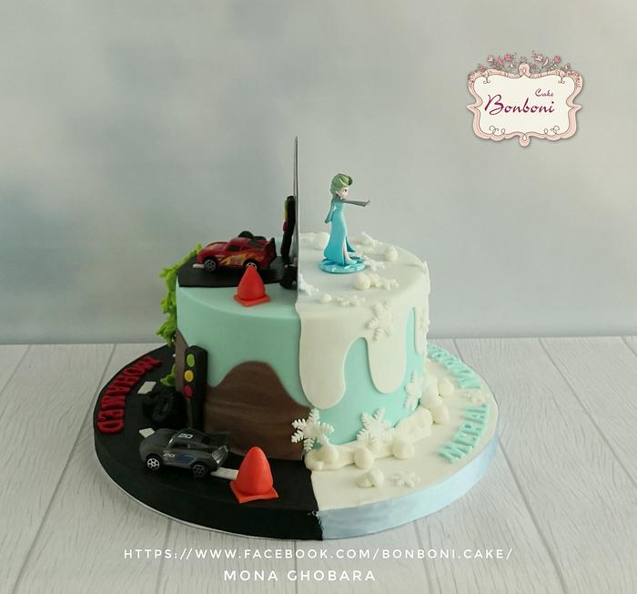 Double Heart Engagement Cake – gopalcakewala & sweets