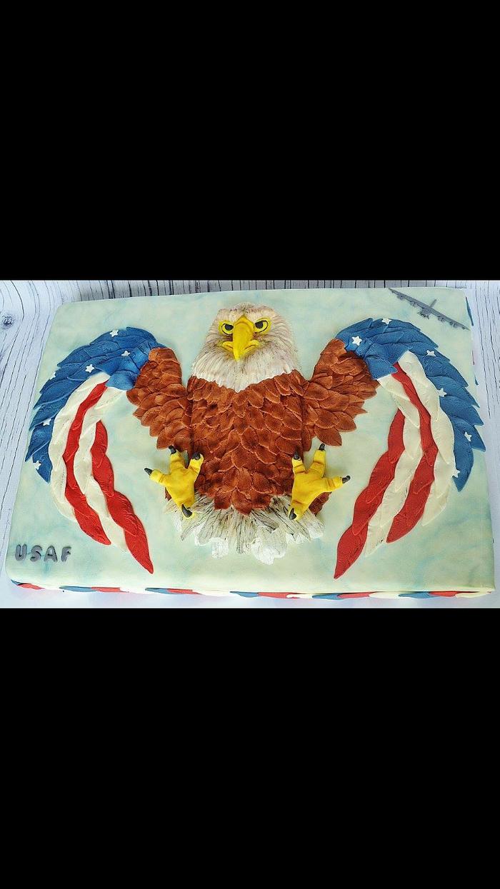 Air Force Sheet Cake
