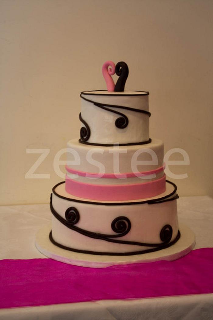 Koru Wedding Cake