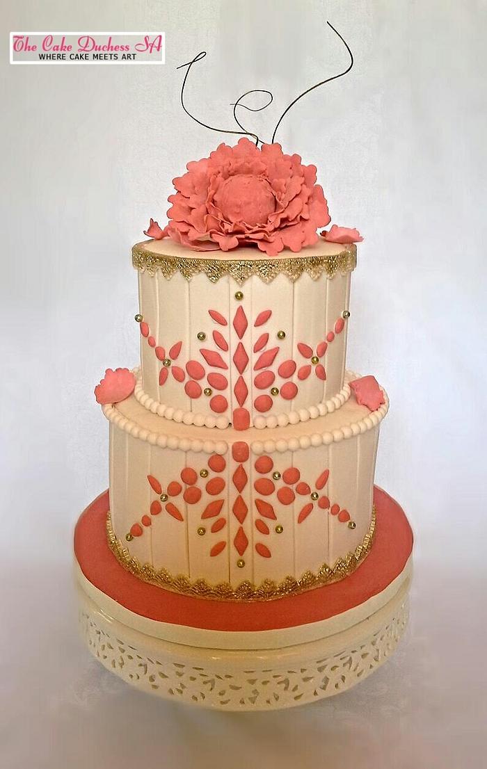 Old meets new - A contemporary style on a classic cake