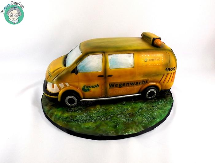 3D VW transporter cake