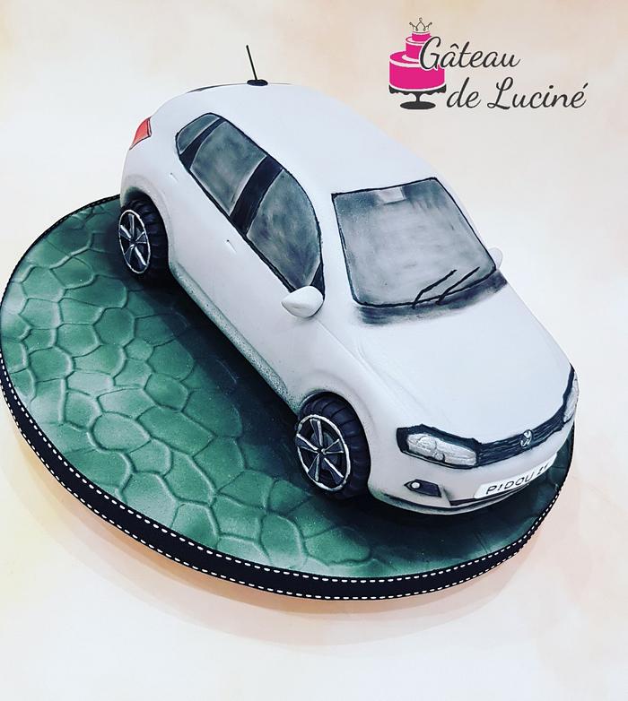 Volkswagen Polo 3D cake 