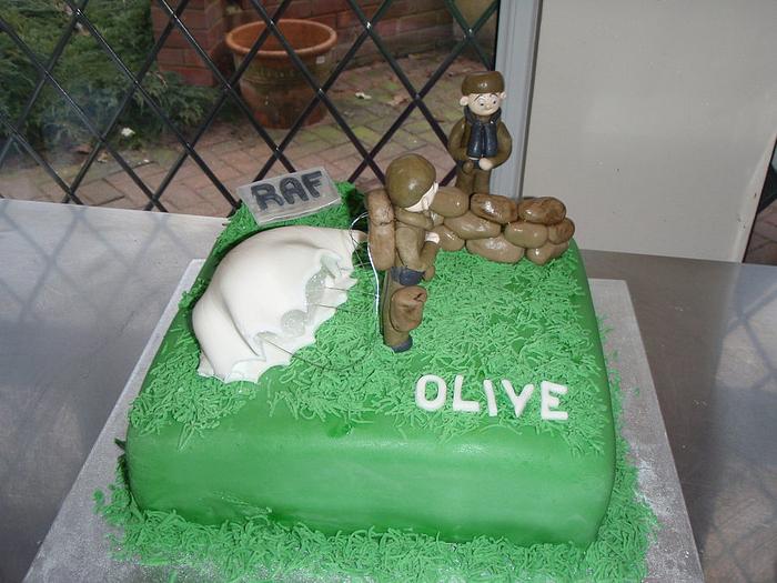 this is an RAF cake
