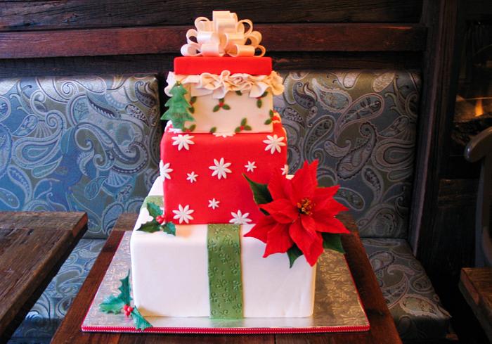 Gift Boxes Cake