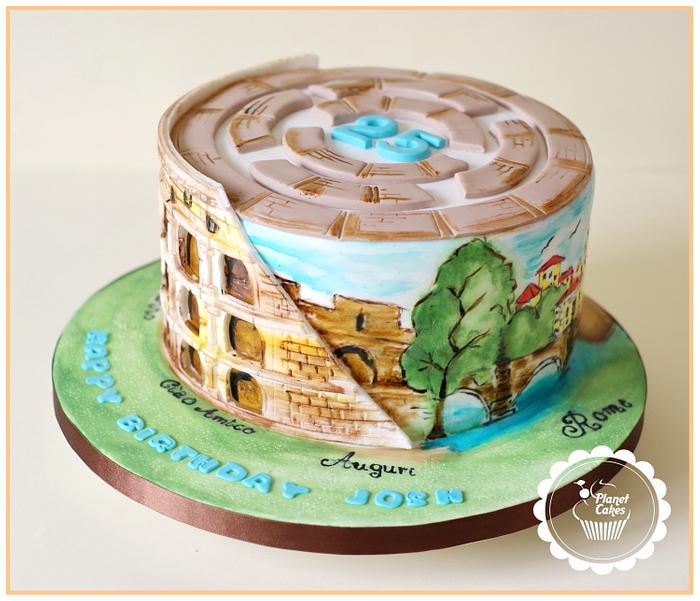Colosseum Cake- Rome