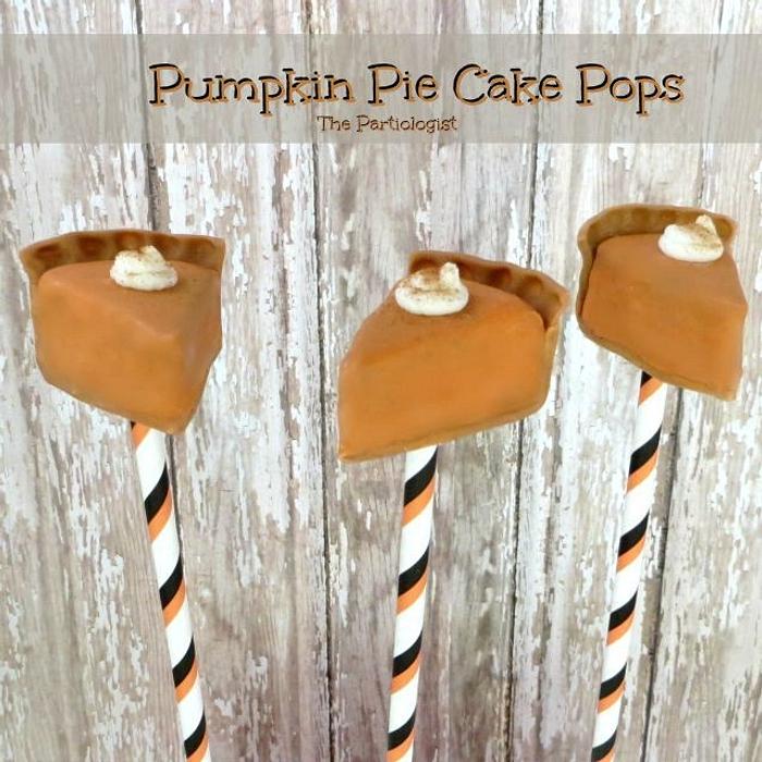 Pumpkin Pie Cake Pops