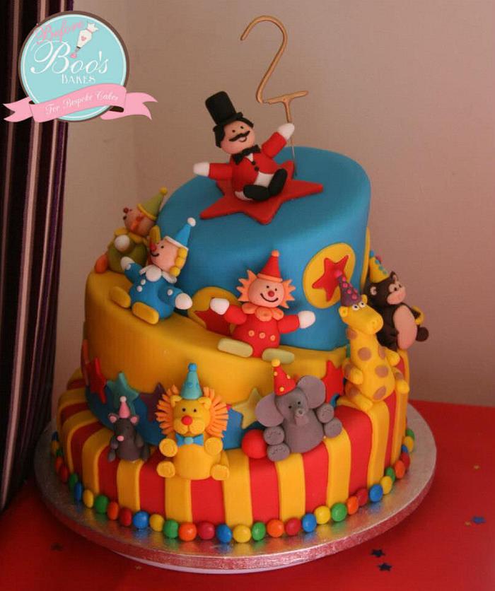 Wonky Circus Cake