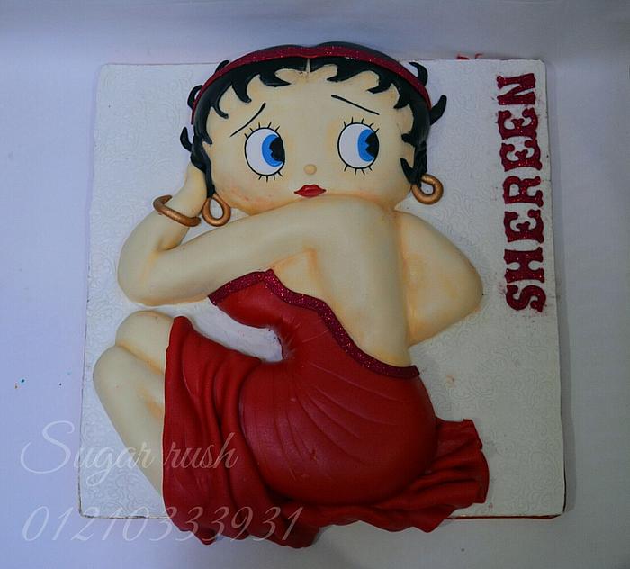 Betty boop cake