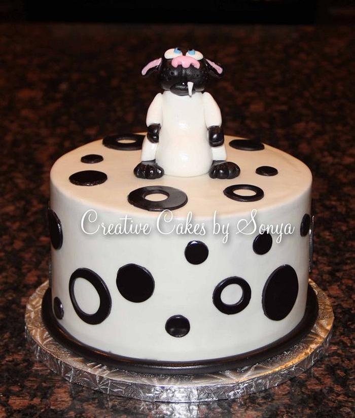 Bucky Katt Birthday Cake