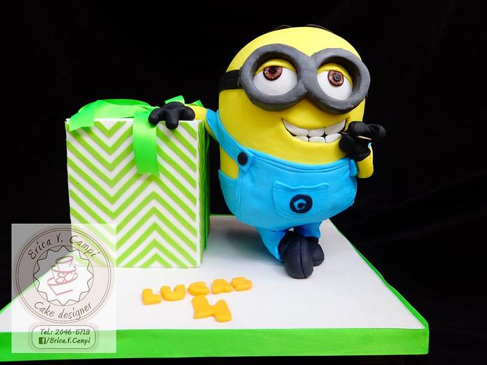  Despicable Me -Minion 3D cake-