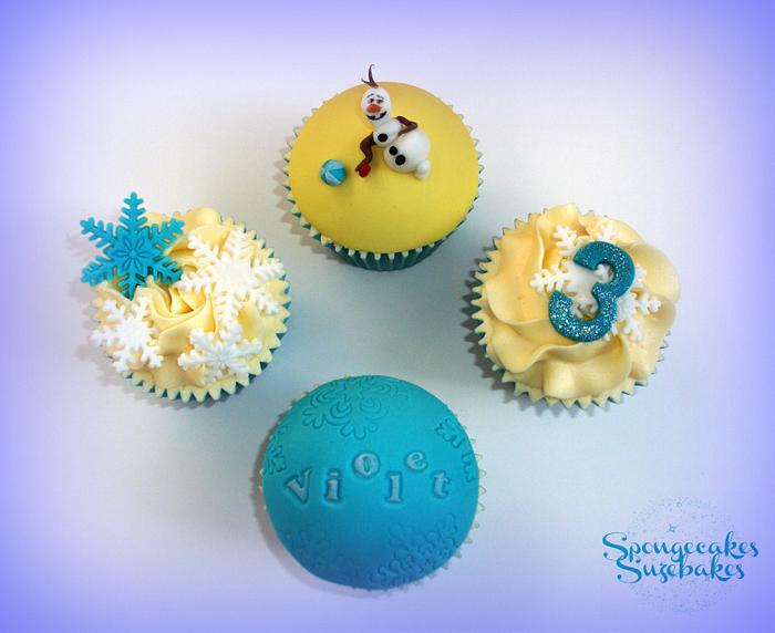 In summmmer cupcakes!