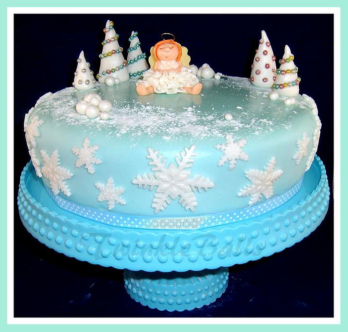 TwinkleBalls Christmas Cake 