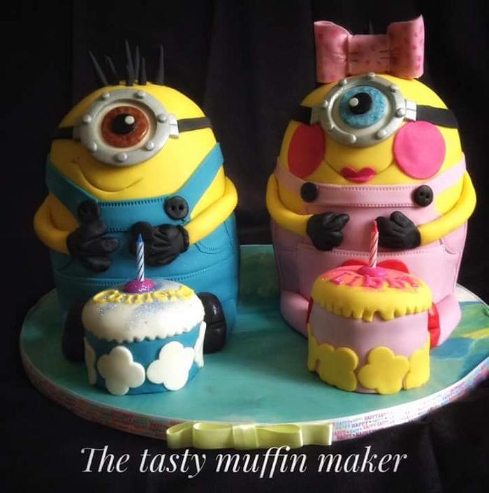 First minions cake 