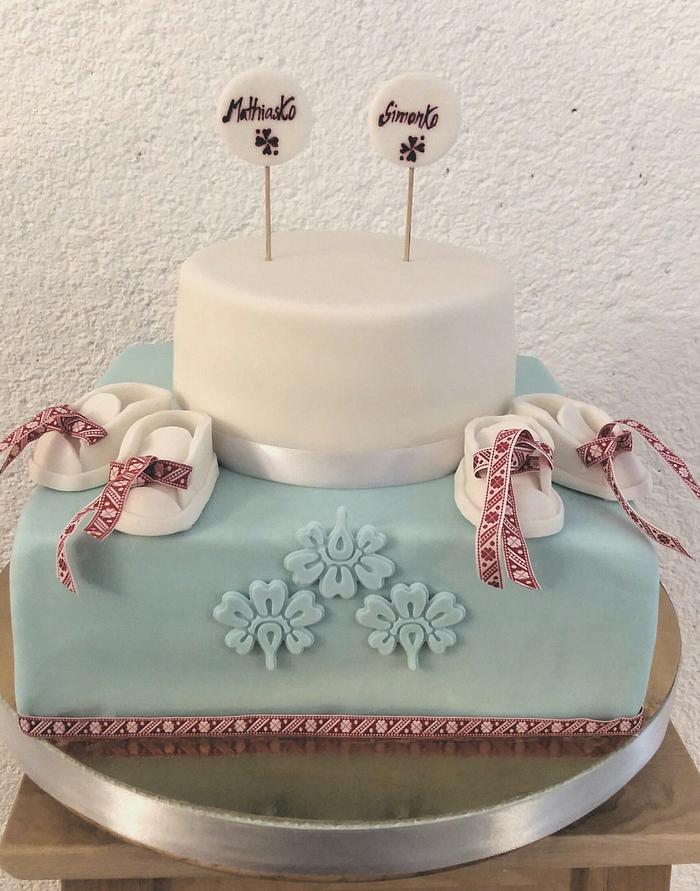Twins cake