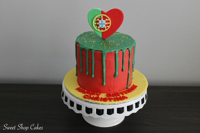 Portugal Drip Cake
