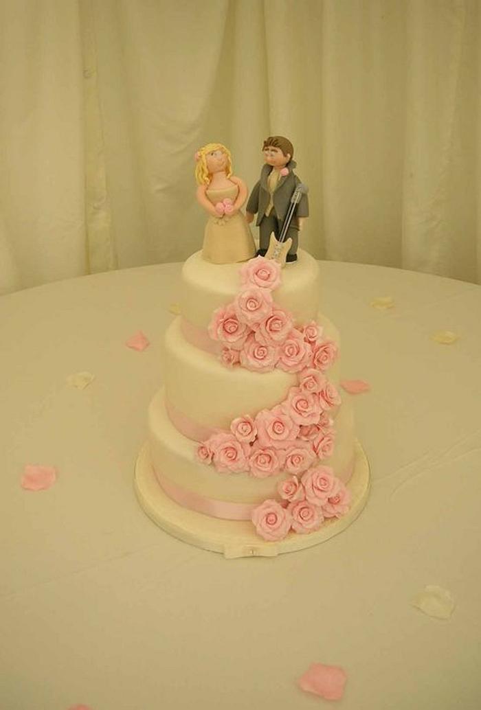 Amelia Rose Wedding Cake