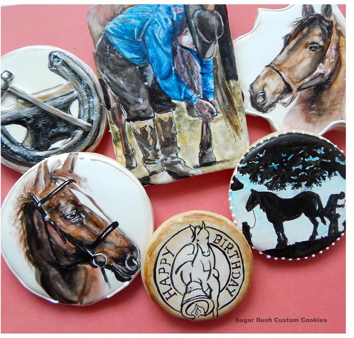 Farrier themed Cookies