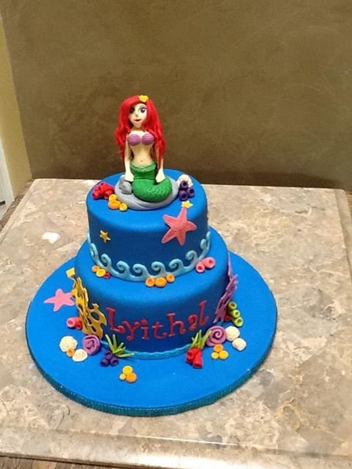 Mermaid cake