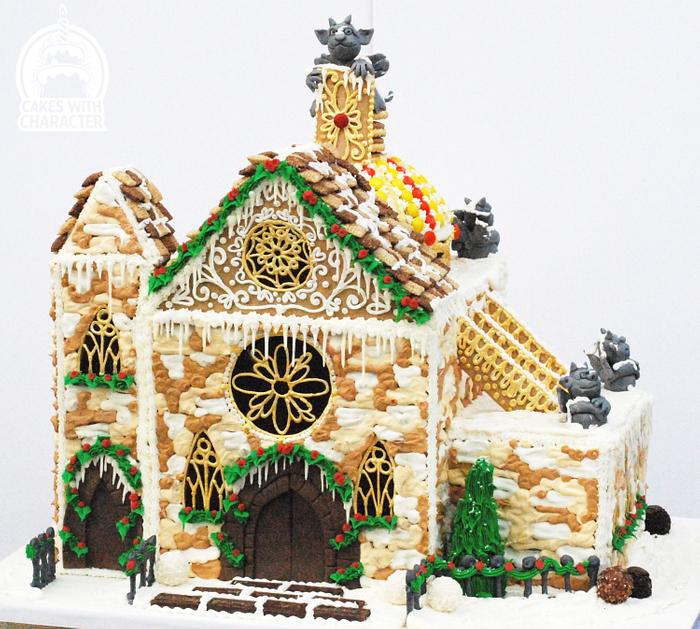 Cathedral style Gingerbread House