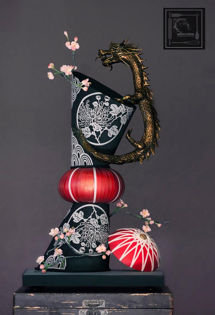 Couture Cakers Collaboration - The Dragon's Muse