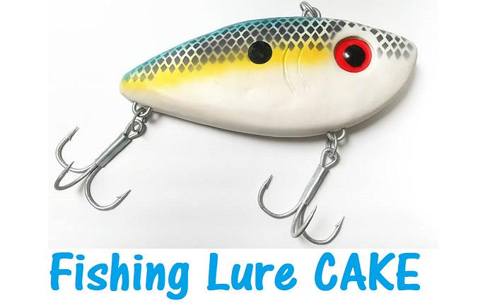 Fishing Lure Cake