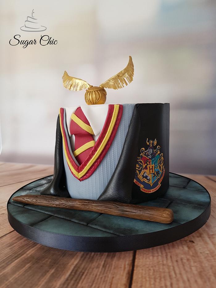 Harry Potter Uniform Cake