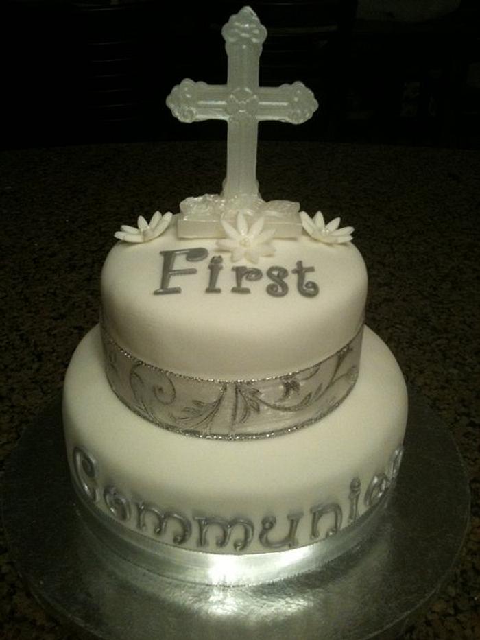 First Communion Cake