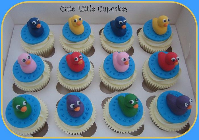 Norwich Annual Duck Race Cupcakes