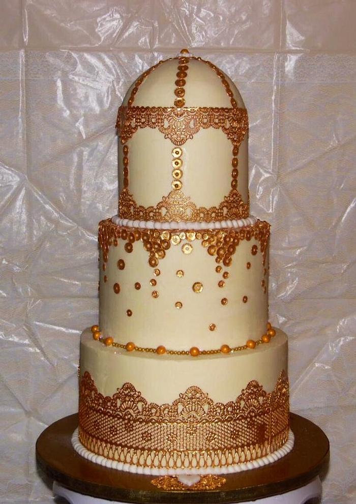 Love Burds Bridal Shower Cake