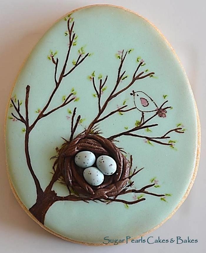 Bird Nest Cookie