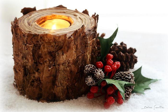 Holiday Cookie Candle Holder