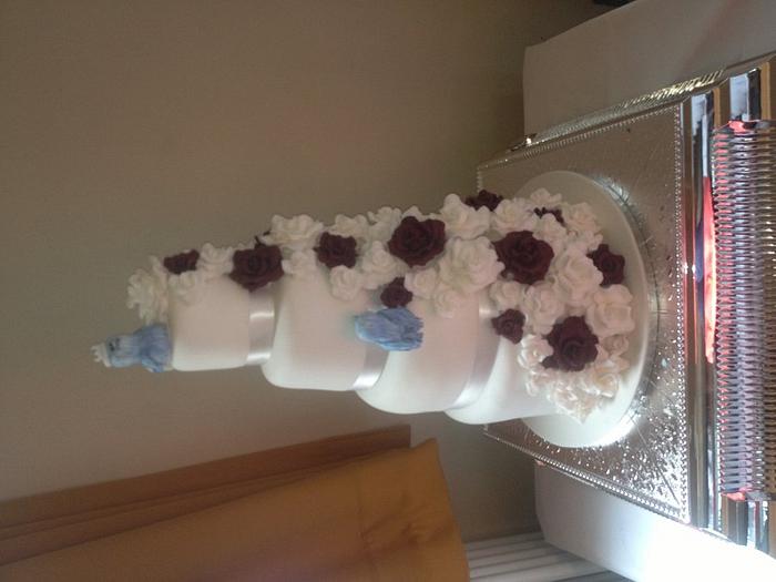 Today's wedding cake 