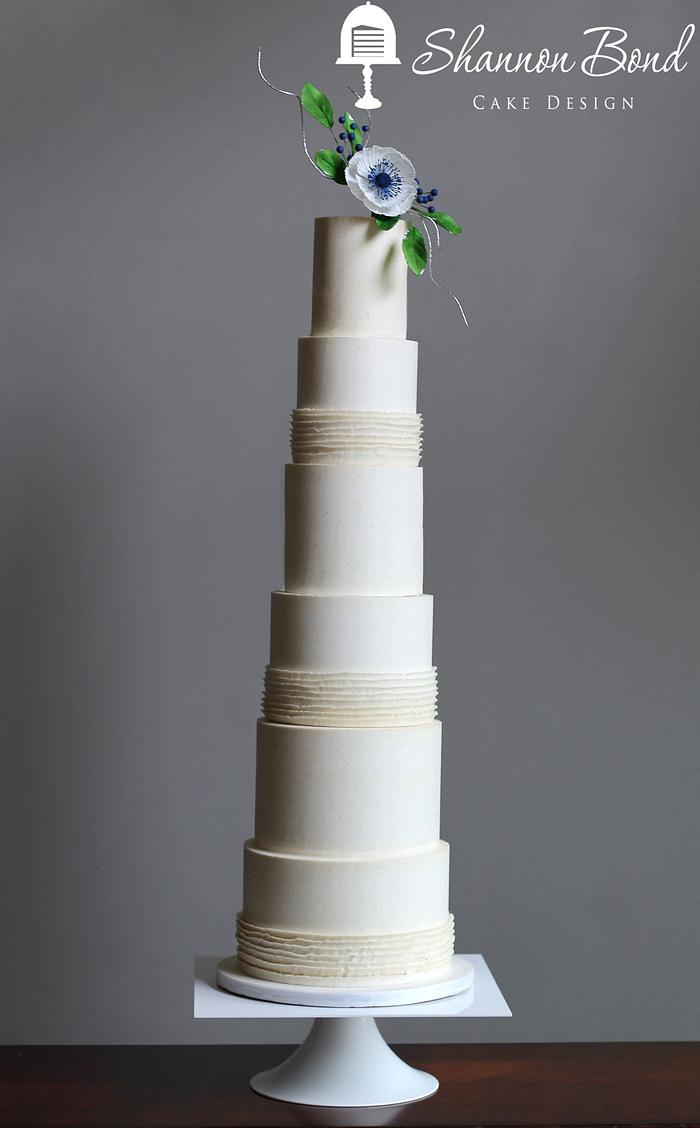 Couture Buttercream Wedding Cake