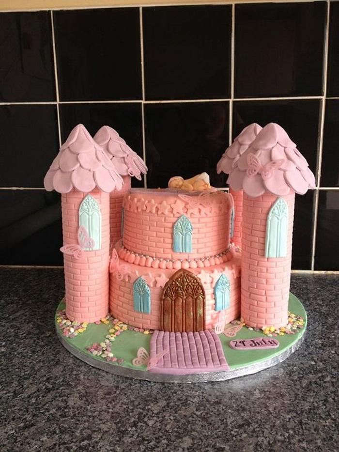 my 2nd castle cake