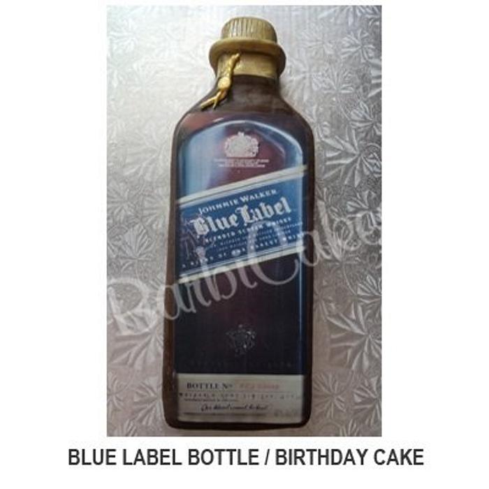 Blue Label- Birthday Cake