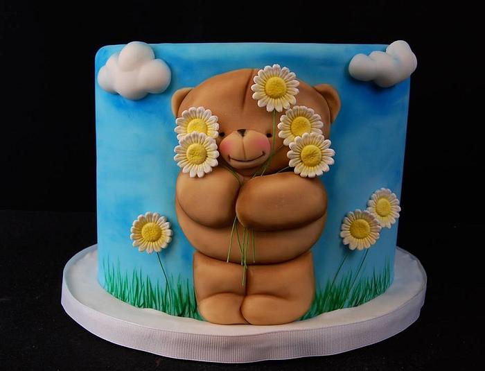 Little teddy bear cake