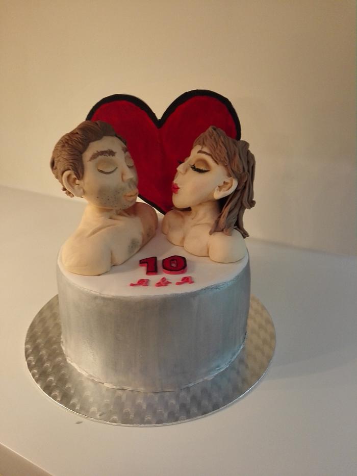  Anniversary cake 