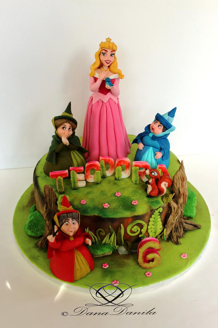This Sleeping Beauty Cake Is The Fairest One Of All - Between The Pages Blog