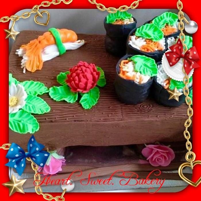 3D sushi table