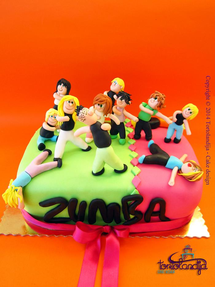 Zumba cake