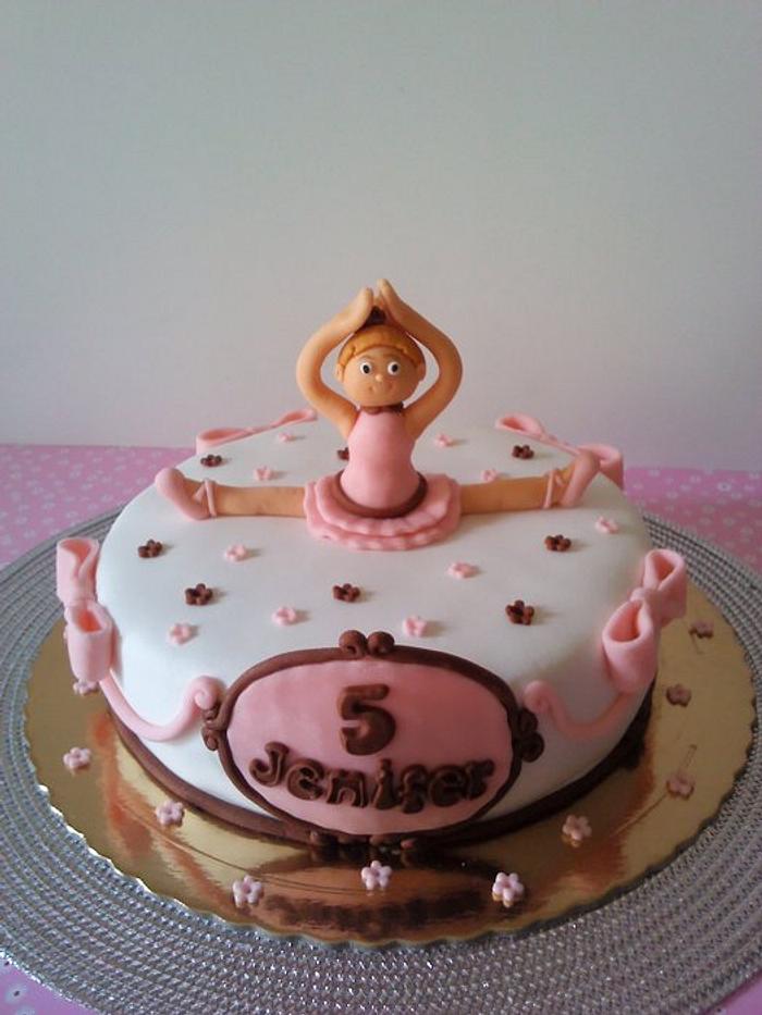 Ballerina cake