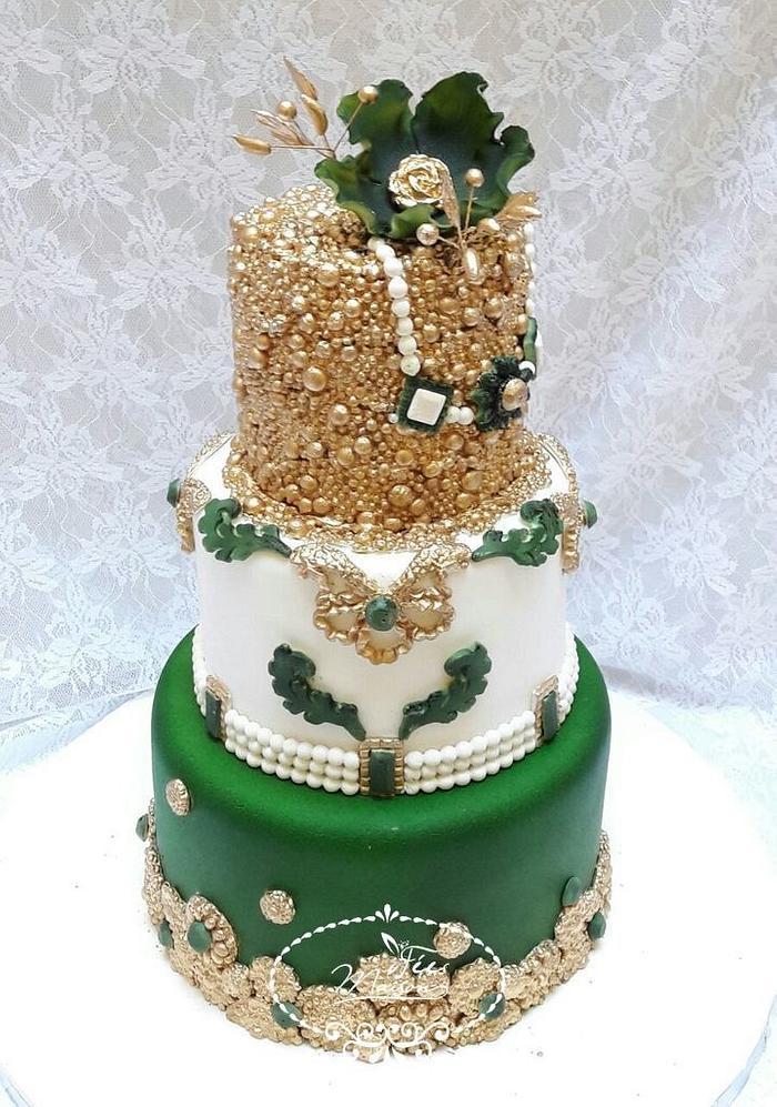 HENNÉ CEREMONY CAKE