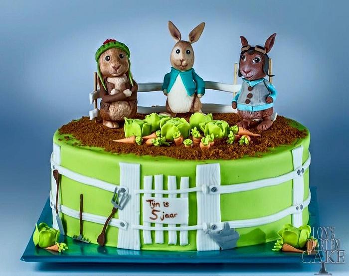 Peter Rabbit and his friends 