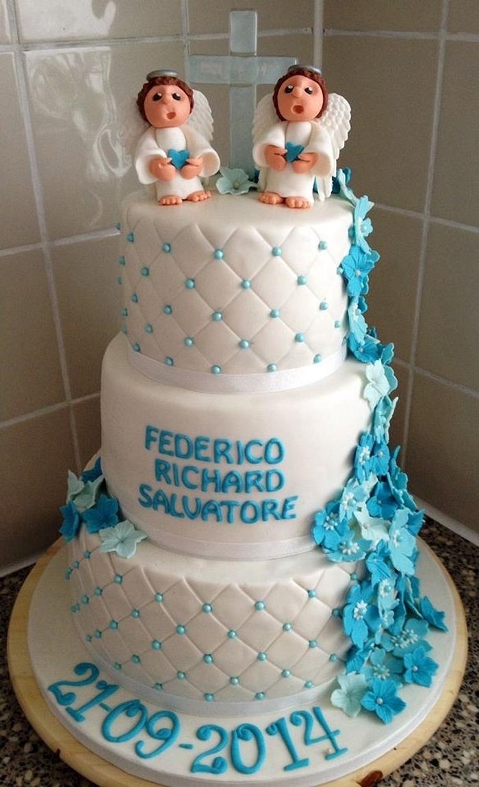 Christening cake